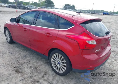 2012 Ford Focus Titanium from USA, damaged, VIN 1FAHP3N2XCL307727